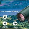 15x52 HD Binoculars for Adults High Powered with Upgraded Phone Adapter - Large View Binoculars with Clear Low Light Vision