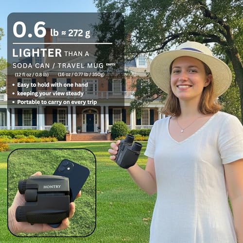 05-102.jpg Hontry Binoculars for Adults and Kids, 10x25 Compact Binoculars for Bird Watching, Theater and Concerts, Hunting and Sport