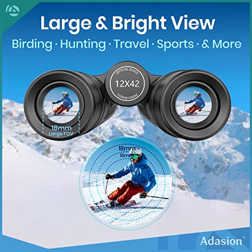 05-103.jpg 12x42 HD Binoculars for Adults High Powered with Phone Adapter and Tripod, Super Bright BAK4 Prism Waterproof Binoculars