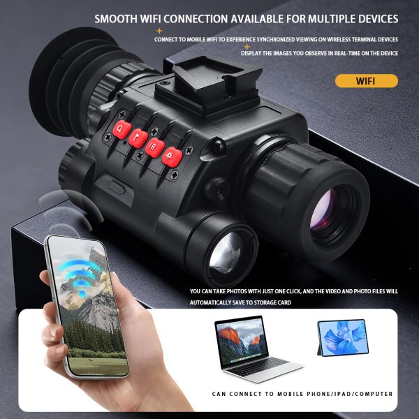 05-16.jpg NVG-08 8x Digital Infrared Night Vision Goggles Helmet Mount HD Tactical Monocular with Rangefinder