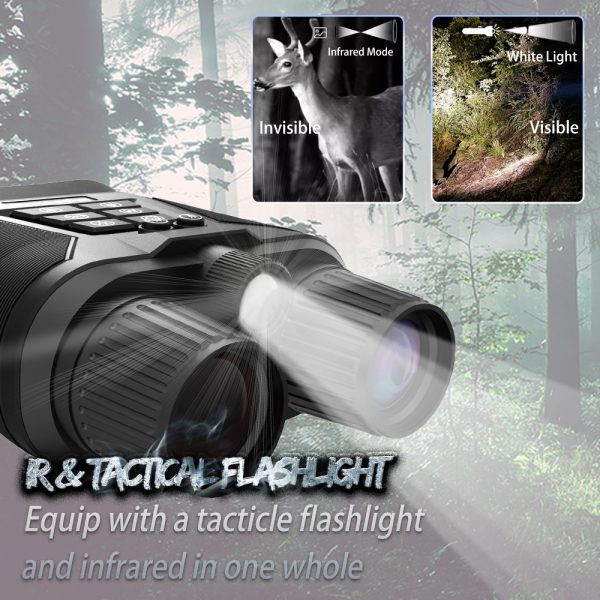 05-37.jpg 8001 Digital Night Vision Binoculars Built Tacticle Flashlight & 850nm Infrared HD Video Speaker Camera for Dark Hunting