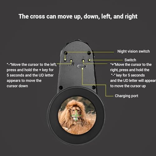 05-4.jpg Head-Mounted Night Vision Monocular Goggles with Elastic Head Strap, Default 7X Magnification, NVG Equipment