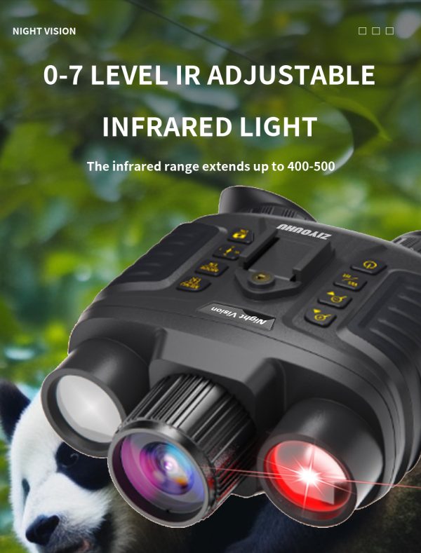 05-40.jpg NV8360 4K FHD Full Color Night Vision Helmet Goggles Digital Binoculars Infrared & Flashlight Head Mounted Night Viewer for Hunting
