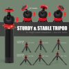 05-55.jpg 12x60 High Definition Monocular Telescope with Smartphone Adapter Tripod and Carrying Case, Large Night Vision Monocular