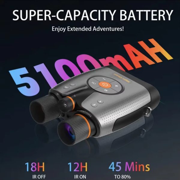 05-6.jpg 4K Night Vision Binoculars DS371 Night Vision Goggles for Adults with 3940ft Range, Full Color Photo and Video with App Control for Camping & Security