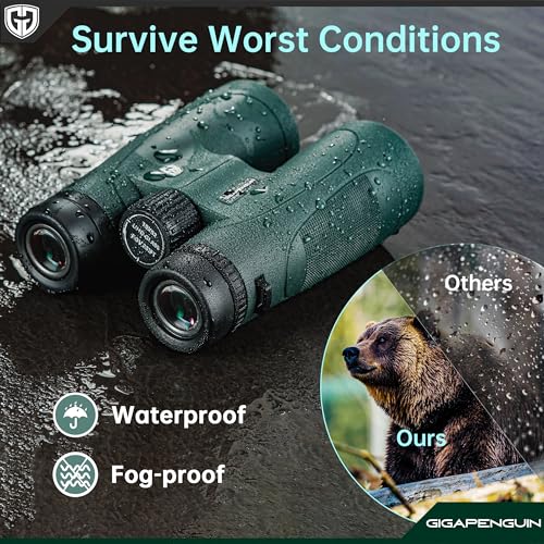 15x52 HD Binoculars for Adults High Powered with Upgraded Phone Adapter - Large View Binoculars with Clear Low Light Vision