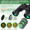 20x50 High Powered Binoculars for Adults, Waterproof Compact Binoculars with Low Light Vision for Bird Watching Hunting