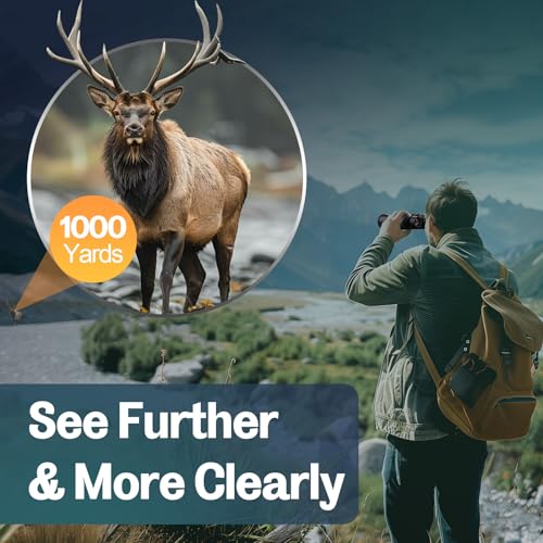 20x52 Binoculars for Adults High Powered - HD Large View Binoculars with Low Light Vision - Professional Binocular for Bird