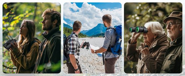 20x52 Binoculars for Adults High Powered - HD Large View Binoculars with Low Light Vision - Professional Binocular for Bird