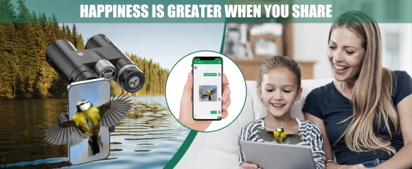18X50 High Powered Binoculars for Adults with Upgraded Phone Adapter, Tripod and Tripod Adapter,Waterproof Compact Binoculars