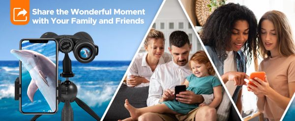 05-99.jpg Adorrgon 12x42 HD Binoculars for Adults High Powered with Phone Adapter, Tripod and Tripod Adapter - Large View Binocular