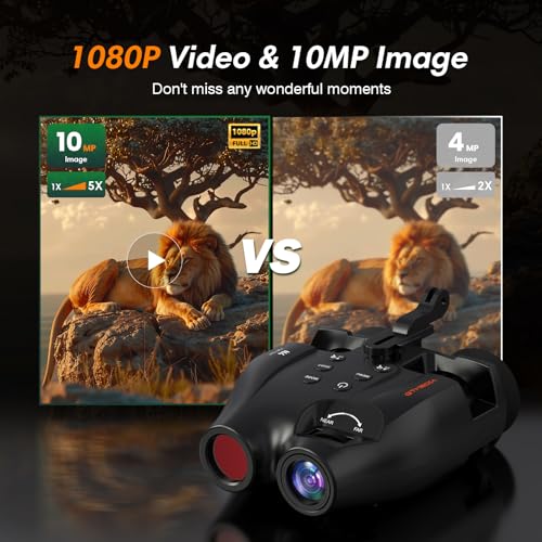 06-11.jpg Night Vision Goggles Head Mounted for Adults,984FT Rechargeable Infrared Digital Binoculars,5X Digital Zoom, Hands Free