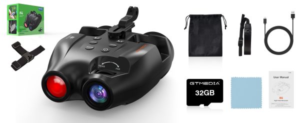 06-12.jpg Night Vision Goggles Head Mounted for Adults,984FT Rechargeable Infrared Digital Binoculars,5X Digital Zoom, Hands Free