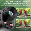 NV380 Night Vision Monocular Infrared HD Camera Video Recorder Portable Long Range Telescope