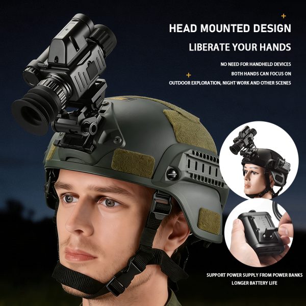 06-15.jpg NVG-08 8x Digital Infrared Night Vision Goggles Helmet Mount HD Tactical Monocular with Rangefinder