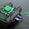 Night Vision Goggles, 112 MP 4K Night Vision Binoculars for Adults, 12X Zoom & 5000mAh Battery, 64GB Card Included, Infr