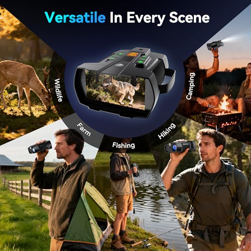 06-29.jpg 4K Night Vision Goggles for Adults: 4.5" HD Large Screen Digital Night Vision Device with 5000mAh Battery - Outdoor Hunting