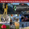 80x100 Smartphone Monocular - High Power High Definition Monocular with Tripod and Adapter, Low Light Vision for Adults