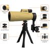 06-45.jpg 12x50 Adult Monocular - Compact Zoom High Definition Monocular with Smartphone Adapter and Tripod - BAK 4&FMC Lens Water