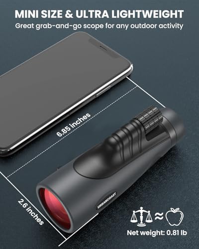 06-51.jpg 15X54 Adult Monocular Telescope High Power – Waterproof, BAK4 Prism, FMC Lens, Compact Scope for Bird Watching, Hunting