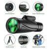06-55.jpg Monoculars 80 x 100 High Power Monoculars Monoculars with Tripod for Adults Suitable for Bird Watching Large Field Monocular