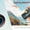 06-65.jpg Gosky 12x55 High Definition Monocular with BAK4 Prism and FMC Lens, Lightweight, with Smartphone Adapter - For Bird Watching