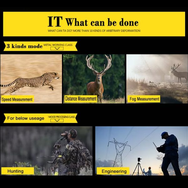 06-70.jpg Laser Rangefinder Distance Measurement Multi-Mode Ranging Mini Plug-in Device for Outdoor Hunting Shockproof Mountable Measurer