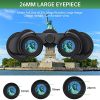 20x50 High Powered Binoculars for Adults, Waterproof Compact Binoculars with Low Light Vision for Bird Watching Hunting