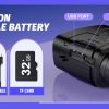 06-8.jpg Night Vision Goggles - 4K Night Vision Binoculars with 5000mAh Rechargeable Battery, 32GB TF Card can Save Photo and Video