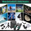 18X50 High Powered Binoculars for Adults with Upgraded Phone Adapter, Tripod and Tripod Adapter,Waterproof Compact Binoculars