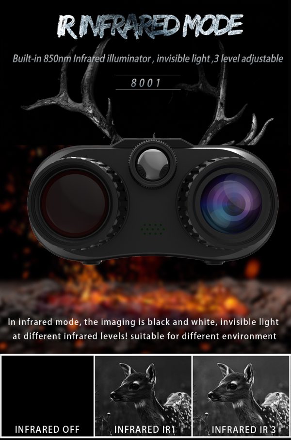 07-13.jpg 8001 Digital Night Vision Binoculars Built Tacticle Flashlight & 850nm Infrared HD Video Speaker Camera for Dark Hunting