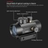 1x40 Red Dot Sight Green Red Dot Sight Illuminated Air Hunting Scope with 11/20mm Rails