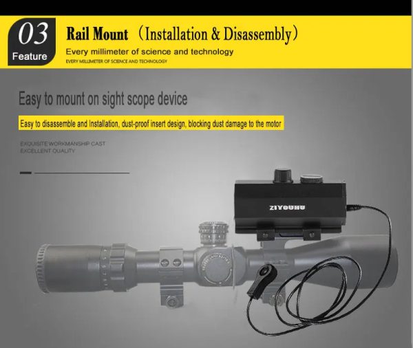08-18.jpg Laser Rangefinder Distance Measurement Multi-Mode Ranging Mini Plug-in Device for Outdoor Hunting Shockproof Mountable Measurer