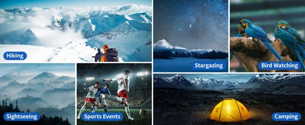 09-10.jpg Monocular Telescope 80x100 High Power Smartphone Adapter Tripod, Large Field Monocular Telescope for Adult Use BAK4