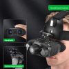 09-9.jpg NV8360 4K FHD Full Color Night Vision Helmet Goggles Digital Binoculars Infrared & Flashlight Head Mounted Night Viewer for Hunting