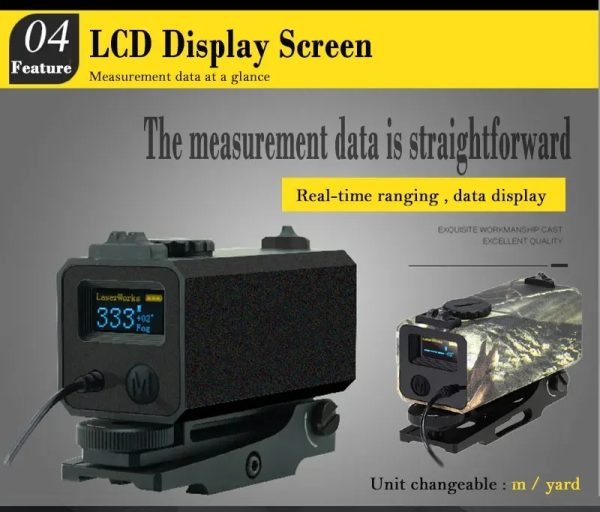 10-11.jpg Outdoor Real-time Ranging, Hunting And Shooting Display Mini Laser Automatic Rangefinder LRF Rangefinder For Hunting
