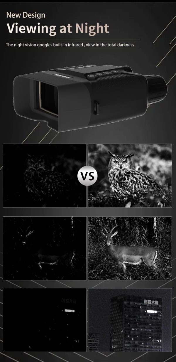 10-3.jpg Z080 Ultra HD 4K Night Vision Binoculars 600M Low Light Large Zoom for Hunting 3" Screen Dual Light Infrared Camera
