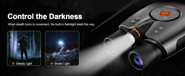 15.jpg 4K Night Vision Binoculars DS371 Night Vision Goggles for Adults with 3940ft Range, Full Color Photo and Video with App Control for Camping & Security