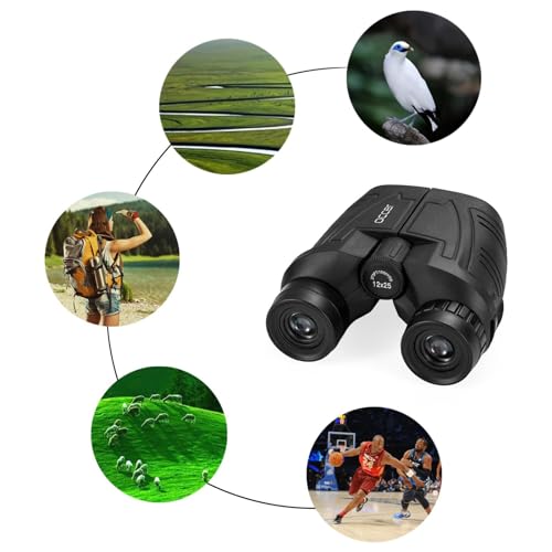 B0756BXDTX_secondary_6.jpg Occer 12x25 Compact Binoculars for Adults and Kids, Large Eyepiece Waterproof Binocular with Low Light Vision,High Power
