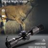 NV003 — Lunette de vision nocturne, objectif 35 mm, écran OLED rond 454×454, capteur 0,001 lux, IR 5 W à 200 m, laser intégré NV003 — Lunette de vision nocturne, objectif 35 mm, écran OLED rond 454×454, cap — vue 8