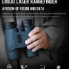 Jumelles télémètre laser LRB30 10x42 — portée 5000 yards, boussole, balistique, recharge solaire Jumelles télémètre laser LRB30 10×42 — vue 8