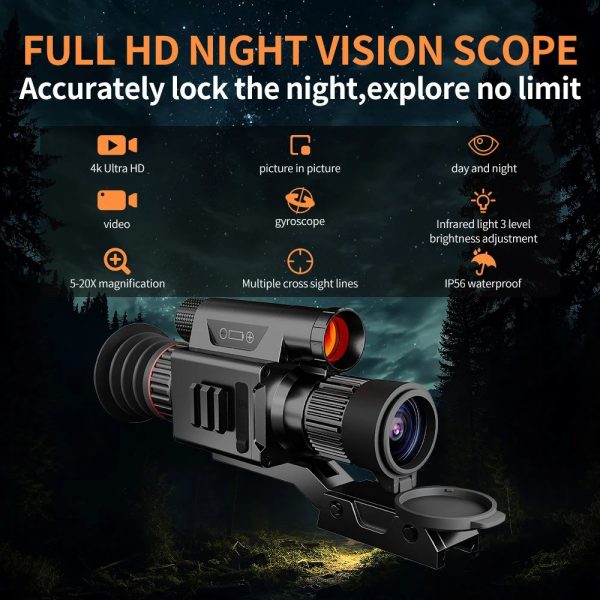 Lunette de vision nocturne 4K — vue 7