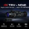 TRV-ND40 — Lunette 4K, zoom auto 4-16x, lentilles Lanthanide et traitement UWIR, télémètre 1200 m, 1000 m de jour TRV-ND40 — Lunette 4K, zoom auto 4-16x, lentilles Lanthanide et traitement UWIR, — vue 8