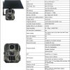 Mini900Pro — Caméra de chasse 4G solaire, alertes temps réel, GPS, vidéo 2K, IP65 Mini900Pro — Caméra de chasse 4G solaire, alertes temps réel, GPS, vidéo 2K, IP6 — vue 7