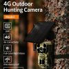 Caméra de chasse 4G LTE solaire — vision nocturne couleur, audio bidirectionnel, IP66, cloud gratuit Caméra de chasse 4G LTE solaire — vue 8