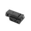 Viseur laser rechargeable USB — rouge ou vert, rail 20 mm, réglage 2 axes, 60 × 30 × 25 mm Viseur laser rechargeable USB — vue 6
