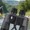 Jumelles marine 10x50 — boussole et télémètre intégrés, oculaires 28 mm, champ 132 m à 1000 m Jumelles marine 10×50 — vue 7