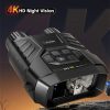NVS-40 — Jumelles de vision nocturne 4K, écran IPS 3", 300 m, infrarouge 850 nm sur 7 niveaux, batterie 18650 NVS-40 — Jumelles de vision nocturne 4K, écran IPS 3″, 300 m, infrarouge 850 nm — vue 7