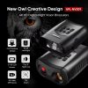 Jumelles de vision nocturne 4K — zoom optique 5x, téléobjectif 50 mm, infrarouge discret 2 W, écran 3" Jumelles de vision nocturne 4K — vue 6