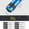 Monoculaire de poche 10-30x21 — zoom continu, prisme BAK4, traitement FMC, 78 g Monoculaire de poche 10-30×21 — vue 9